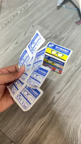 Hộp 100 Khăn lau kính nano JYoohome chống bám hơi nước, Giấy lau Kính 
