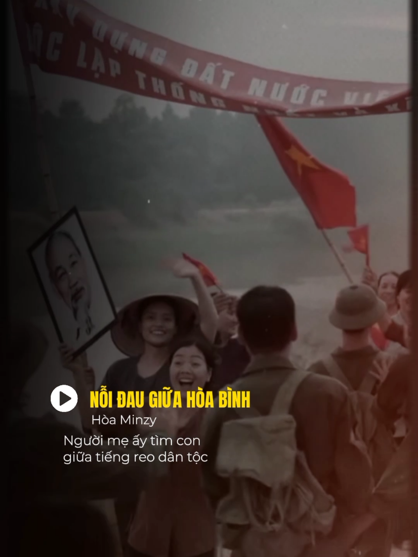 Hoà bình đến rồi, sao anh vẫn chưa trở về... #genzinghezi #BMZ #NoiDauGiuaHoaBinh #HoaMinzy #MuaDo