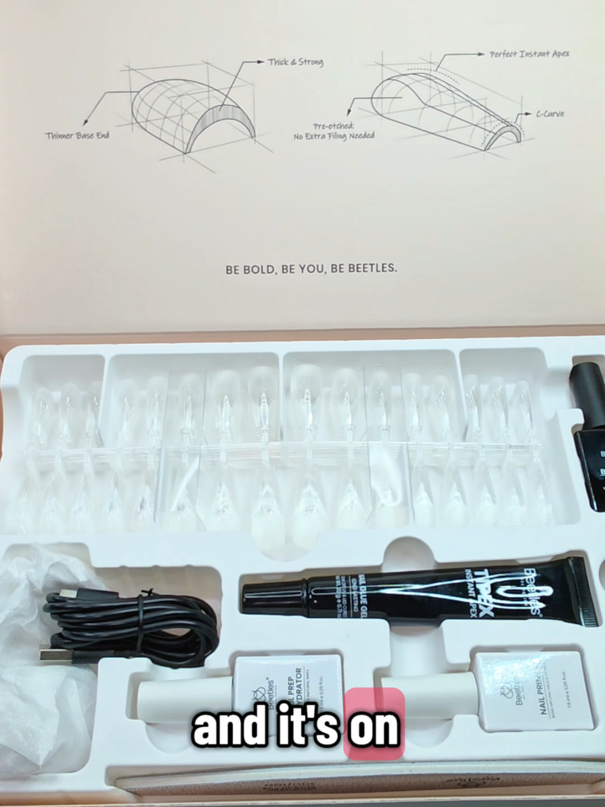 @BeetlesGelPolish Tipex instant Apex kit now comes primer, dehydrator and top coat and base coat.  . . #beetlesgel #beetlesgelpolish #tipex #beetlesgelx #nailkit 