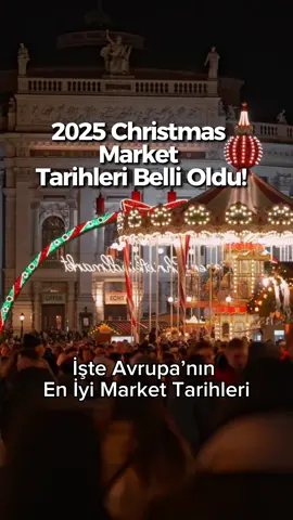 🎄 Kış denince akla ilk gelen şeylerden biri: Christmas Marketler! Dünyanın dört bir yanında kurulan bu pazarlar sadece alışveriş değil; ışıl ışıl bir atmosfer, sıcak şarap kokusu, rengârenk süslemeler ve farklı kültürlerin geleneklerini keşfetme fırsatı sunuyor. 📍 En popüler Christmas Marketler: ✨ Viyana – Tarihi Rathausplatz’da masalsı bir atmosfer ✨ Strasbourg – “Noel’in Başkenti” olarak biliniyor ✨ Berlin & Köln – Almanya’nın devasa Christmas pazarları ✨ Prag – Eski Şehir Meydanı’nda büyüleyici ışıklar ✨ Budapeşte – Termal banyolar sonrası sıcak şarap keyfi ✨ Tallinn – UNESCO mirası şehir meydanında Orta Çağ havası ✨ Londra Hyde Park – Eğlence parkı + market bir arada 💡 Küçük Bilgiler: 	•	Çoğu Christmas market Kasım ortasında başlıyor, 23-24 Aralık’ta kapanıyor. Ama bazı şehirlerde (Paris, Prag, Brüksel gibi) Ocak başına kadar devam ediyor. 	•	Fiyatlar tarih yaklaştıkça artıyor, özellikle Strasbourg ve Viyana gibi popüler yerlerde erken plan yapmak çok önemli. 	•	Her ülkenin kendine özgü lezzetleri var: Almanya’da “Lebkuchen” (zencefilli kurabiye), Çekya’da “Trdelník” (tatlı hamur), Macaristan’da sıcak “mulled wine”. 📌 Bu kış Christmas market gezisi yapalım diyenler tarihleri mutlaka kaydetsin 👸🏻 📌 Özellikle popüler yerlerde otel fiyatları tarih yaklaştıkça çok artıyor. (Strasbourg buna en iyi örnek!) 📌 Genelde Almanya, Avusturya gibi ülkelerde 23 Aralık’ta marketler kapanır. Ancak bu sene bazı pazarların daha uzun süre açık kalacağı söyleniyor. 📌 Aynı şehirde bile tarih farklılıkları olabilir. Örneğin Londra’da Hyde Park’taki market daha erken açılıyor. ❓Peki siz hangilerine gittiniz, bu yıl hangisine gitmeyi planlıyorsunuz? 🎅🏻✨