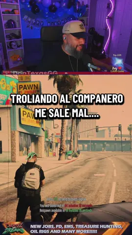 LOS DOS NOS LA COMIMOS 😂... #gta #eltexasgg #fyp #fivem #gtarp 