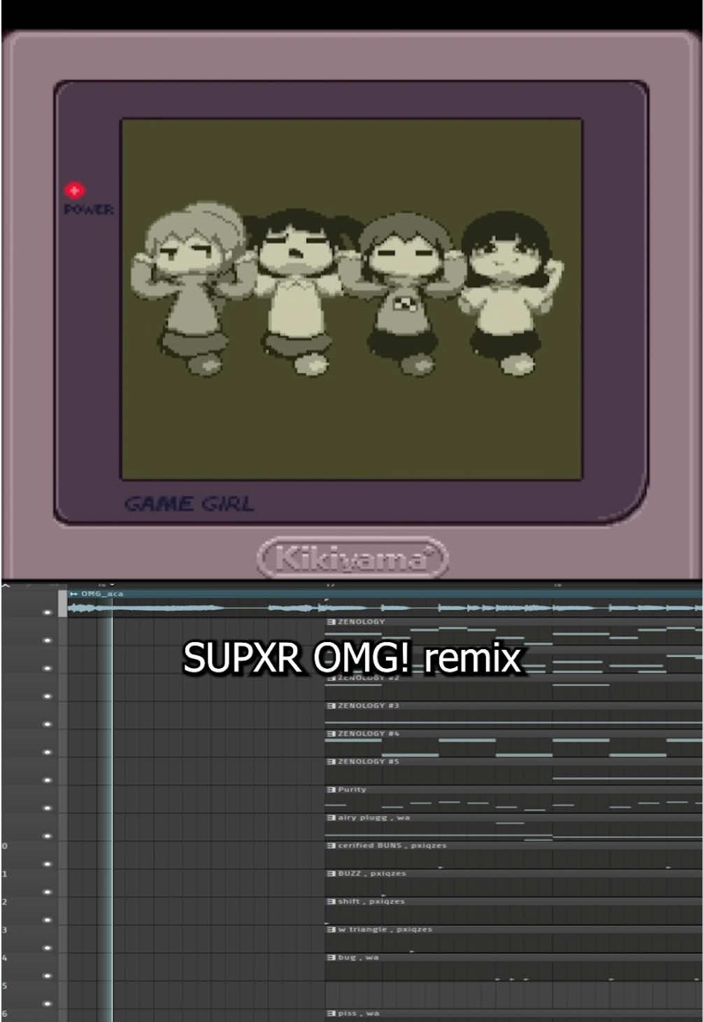 i remixed OMG! by @SUPXR  #music #flstudio #typebeat #yumenikki #itzmii 