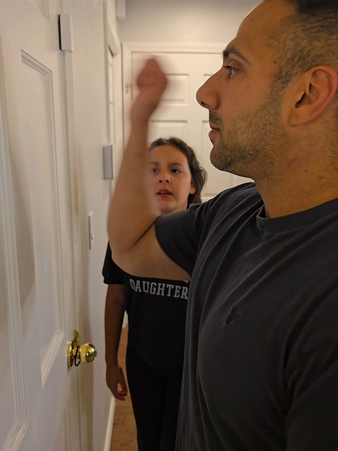 Why do people knock like this?