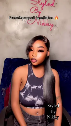 #beauty #hairstylistinlagos #frontalponytail #installation #goviral #ikoroduhairstylist #viralllllll 