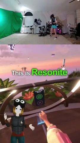 This game is actually crazy #vrchat #resonite #gaming #anime #vr sponsored 