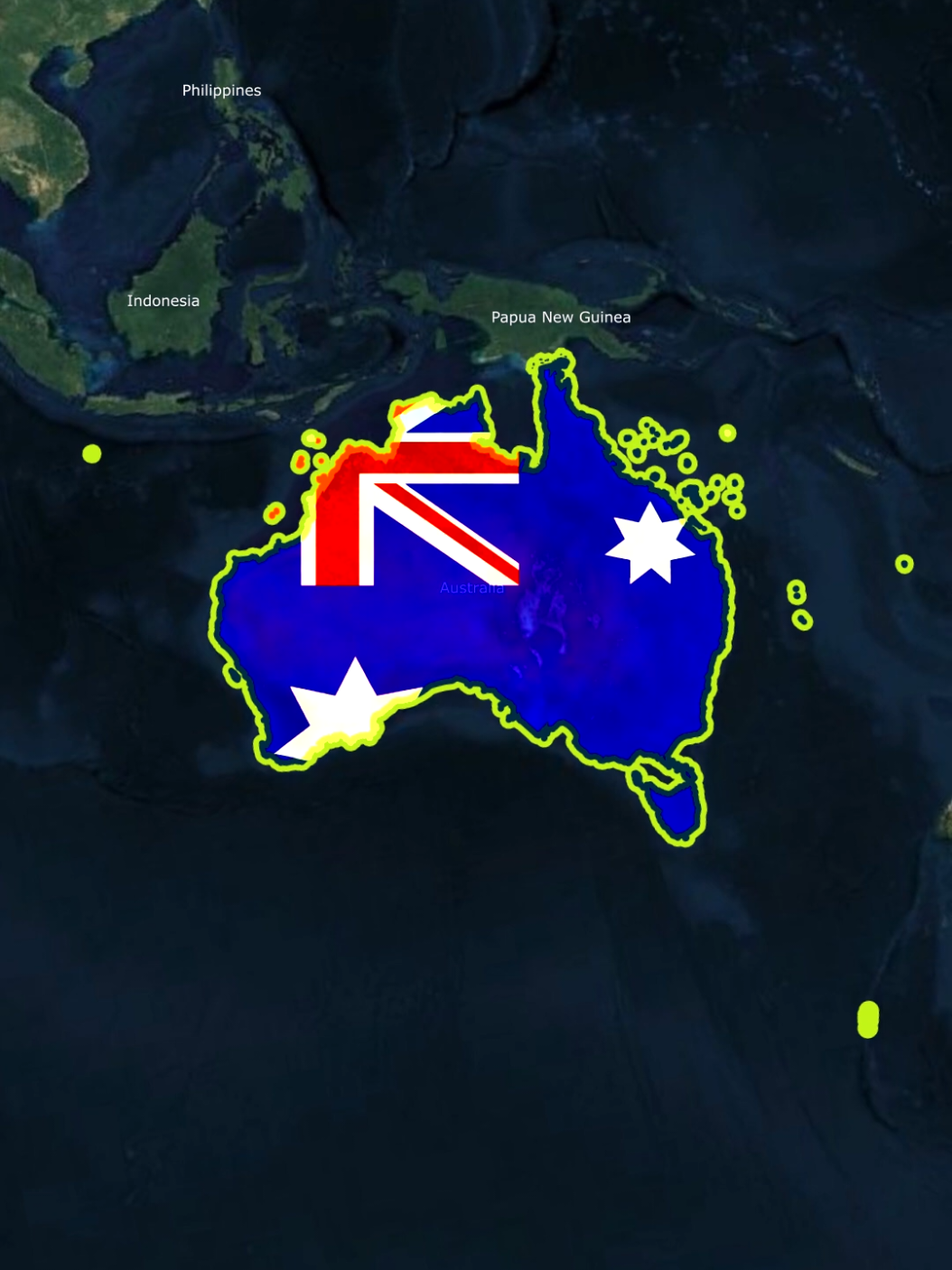 AUSTRALIA'S CAPITAL!! 💫💫 #astralia #animation #mapanimation #viral #trending 