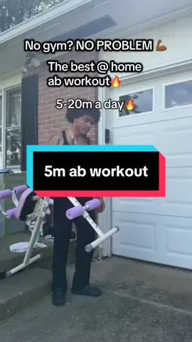 Yall just need to do about 5-20m a day on this bad boy and im tellin you!!!!!!! The bur you feel afterwards will have you wanting more! Remember, no pain = no gain. Let’s lock tf in yall🔥  #abs #abworkout #athomeworkout #Fitness #workoutips 