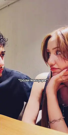gözler konuşuyor 😍💗 @elif @Ömer 