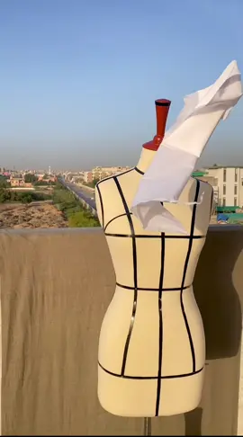 basic draping on mannequin ❤️ #draping #sewing #sewingtiktok #fyp #fashiondesigner 