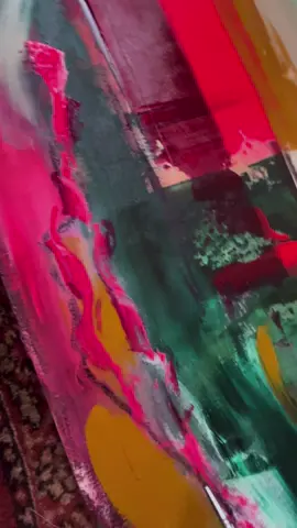 abstract painting on canvas #abstractart #acryliconcanvas #contemporarypainting #contemporaryart #artist