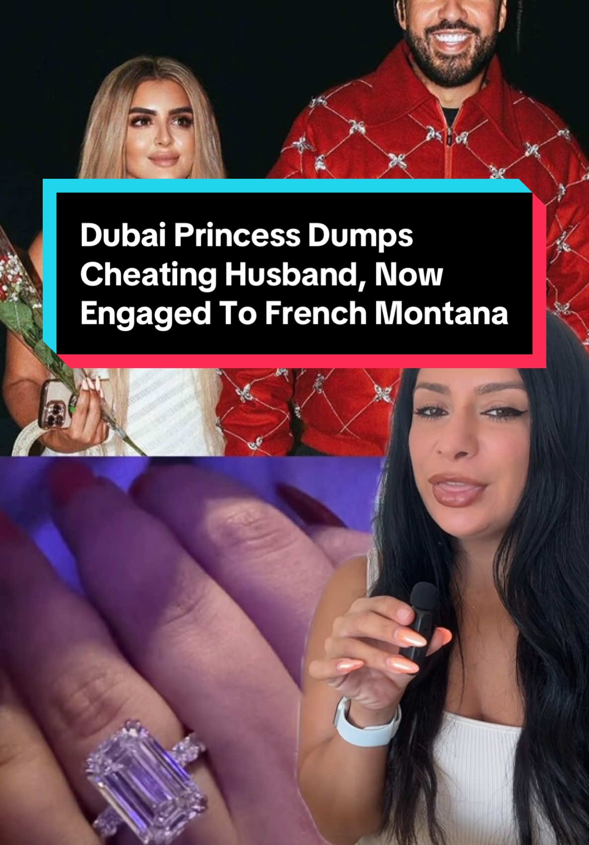 Dubai Princess Dumps Cheating Husband, Now Engaged To French Montana #sheikhamahra #dubaiprincess #dubairoyalty #frenchmontana #sheikhmohammed #riristea #rivetsoro 