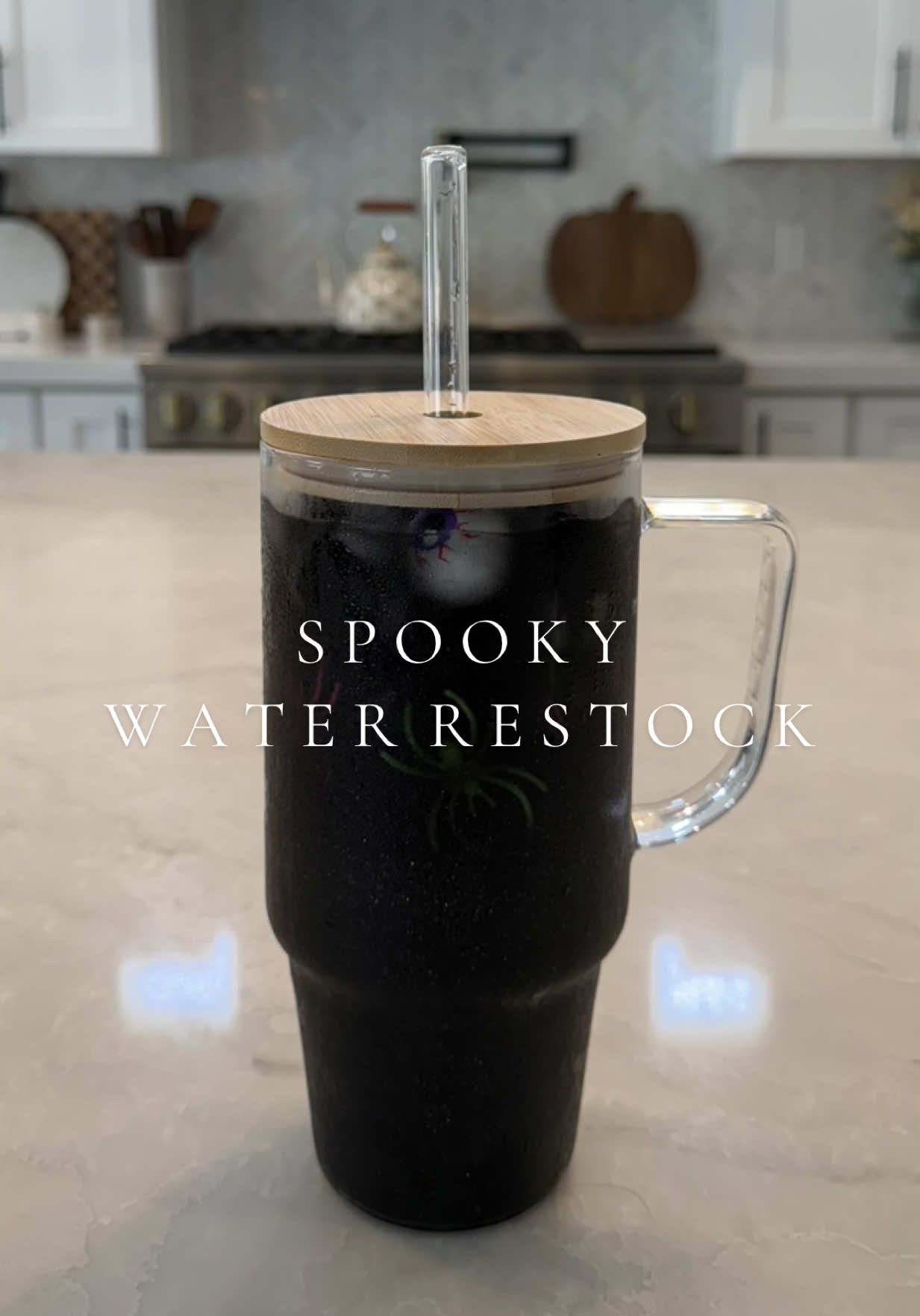 Spooky loaded water restock 🖤🫧🕸️👻 #asmr #watertok #restock #halloween #waterboypartner @Waterboy 
