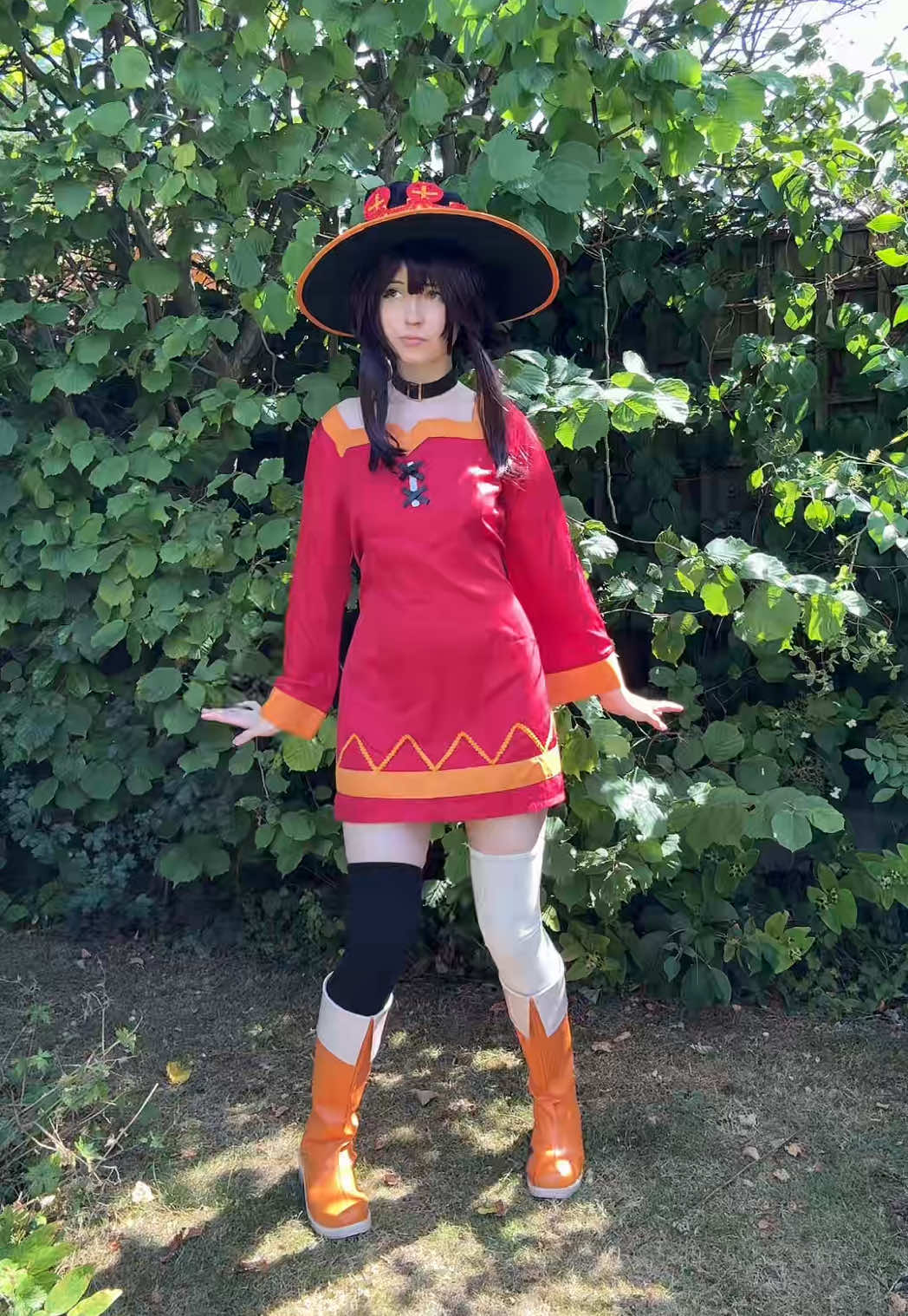 Guess what’s missing from my Megumin cosplay