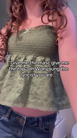 We know she wrote that #kpop #ive #wonyoung 