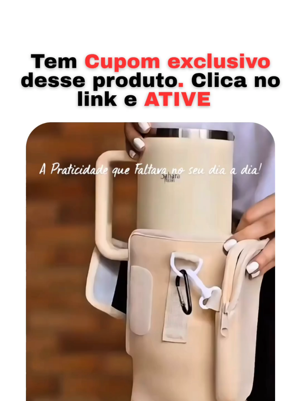 Testando formato FPL, comente se vocês gostaram! . . . ‎⚠️Onde encontrar o link?: ‎ ‎📍pelos comentários 💬 ‎📍link na bio 👉🏼 [PRODUTO 91] ‎ ‎🔥 Bolsa para garrafa d'água ideal para levar para academia e caminhadas. #ofertadodia #promocao #bestseller #bolsatransversal 