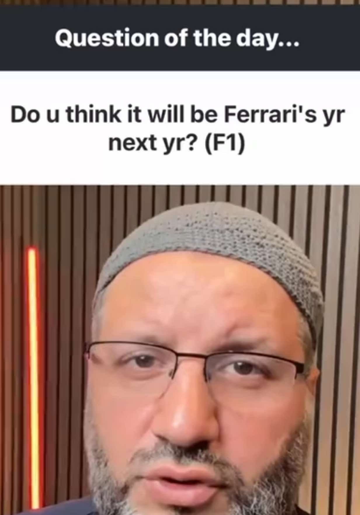 Do you think it'll be #ferrari year  next year? #fyp #reels #f1  #islamic_video 