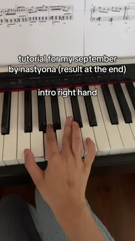 sorry if its a bit long!! and please dont mention my finger positions i know its horrid.. #nastyona #myseptember #myseptembernastyona #nastyonayona #pianotutorial 