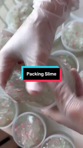 #packingslime #slime #putty #clearslime 