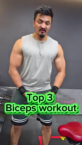 Top 3 Biceps workout. #fitnessnepal #nepaleseinsydney🇦🇺🇦🇺🇦🇺 #sydney #nepal #biceps 