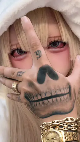 なんか左目カラコンずれてて怖いし音源間違えたかも^_^#地雷 #自撮り界隈 #地雷系女子 #おすすめ #地雷メイク 