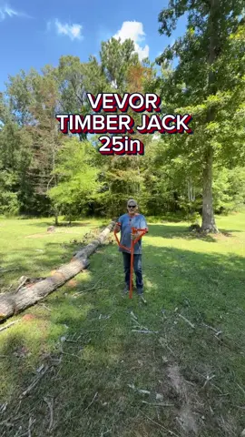 VEVOR Timberjack Heavy Duty log lifter max 25 inch diameter log for rolling log and will save your back #tiktokshoplabordaysale #vevor #loggingtools #treecutting #timberjack 