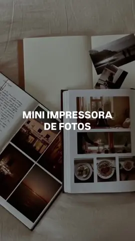 Transforme suas lembranças em realidade com a mini impressora de fotos 📸✨ Pequena, portátil e super prática, ela imprime direto do celular em segundos, sem precisar de tinta! Ideal para decorar seu quarto, montar álbuns criativos ou até presentear alguém especial 💕. Leve para qualquer lugar e guarde seus momentos de um jeito único e personalizado 🖨️✨ #miniimpressora #fotosimpresas #recordacoes #lembranças #achadinhos  @✨Reeh✨  @✨Reeh✨  @✨Reeh✨ 