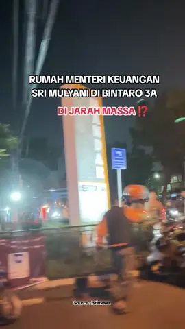 Warga Bintaro Stay Safe!! JANGN IKUTAN MENJARAH, STAY SAFE SEMUANYA ‼️ #bintaro #srimulyani #viralkan  #menterikeuangan #demo2025 
