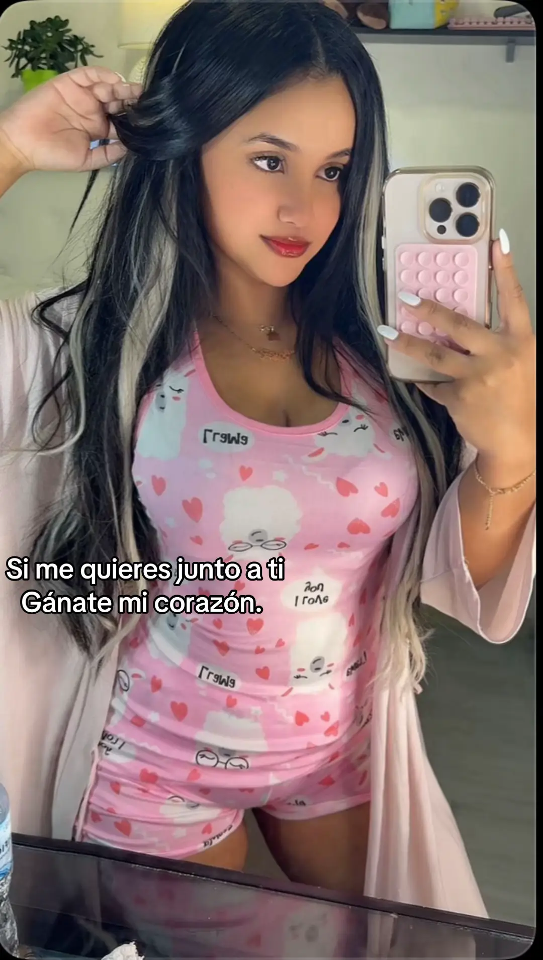 Si me quieres junto a ti, gánate mi corazón, mis deseos te concedo si me juras tu amor ❤️💕