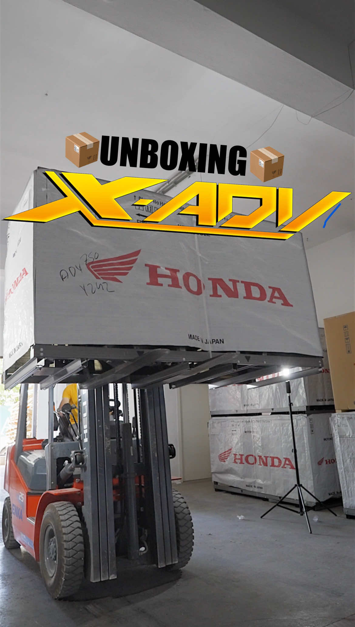 📦📦UNBOXING📦📦 2025 Honda X-ADV