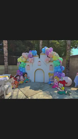 Happy first birthday to the little princess the queen of her very own castle! This princess-themed celebration was truly magical. The balloon tunnel turned out absolutely enchanting, and the castle setup looked breathtaking. ✨👑🎉 #princessbirthday #babyprincessbirthdaytheme #balloontunnel #castleballoondecor #balloonelegancebymaryv 