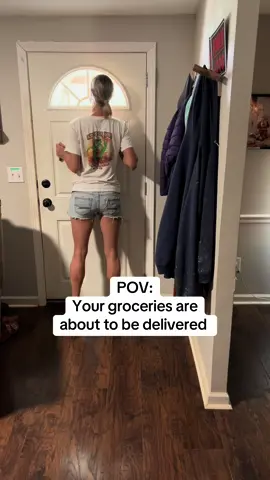 Same POV with a more introverted twist 🤣 —When the groceries are about to be delivered, it’s time to batten down the hatches 🤣🤣 AND HIDE! #tips #singlemom #grocerydelivery #introvert 