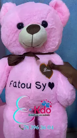 Peluche personnalisè #cadeaudanniversaire#mamendiayesavon#peluchepersonnalisè#