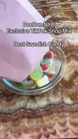 BonBonNYC’s TikTok Shop Mix is the ultimate candy fix-1.5 pounds of fresh Swedish sweets delivered straight to your door. Always soft, chewy, and perfectly balanced between sweet, sour, and salty, this mix disappears fast in every office and home. A must-try for candy lovers who want quality and variety in every bite. #BonBonNYC #TikTokMadeMeBuyIt #SwedishCandy #CandyLovers #SweetTreats