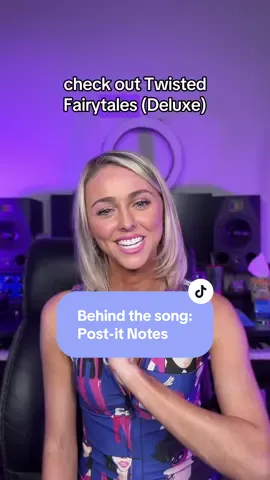 Twisted Fairytales track by track: Post-it Notes 🗒️  #postitnotes #twistedfairytales #behindthesong #audriix #popsong 