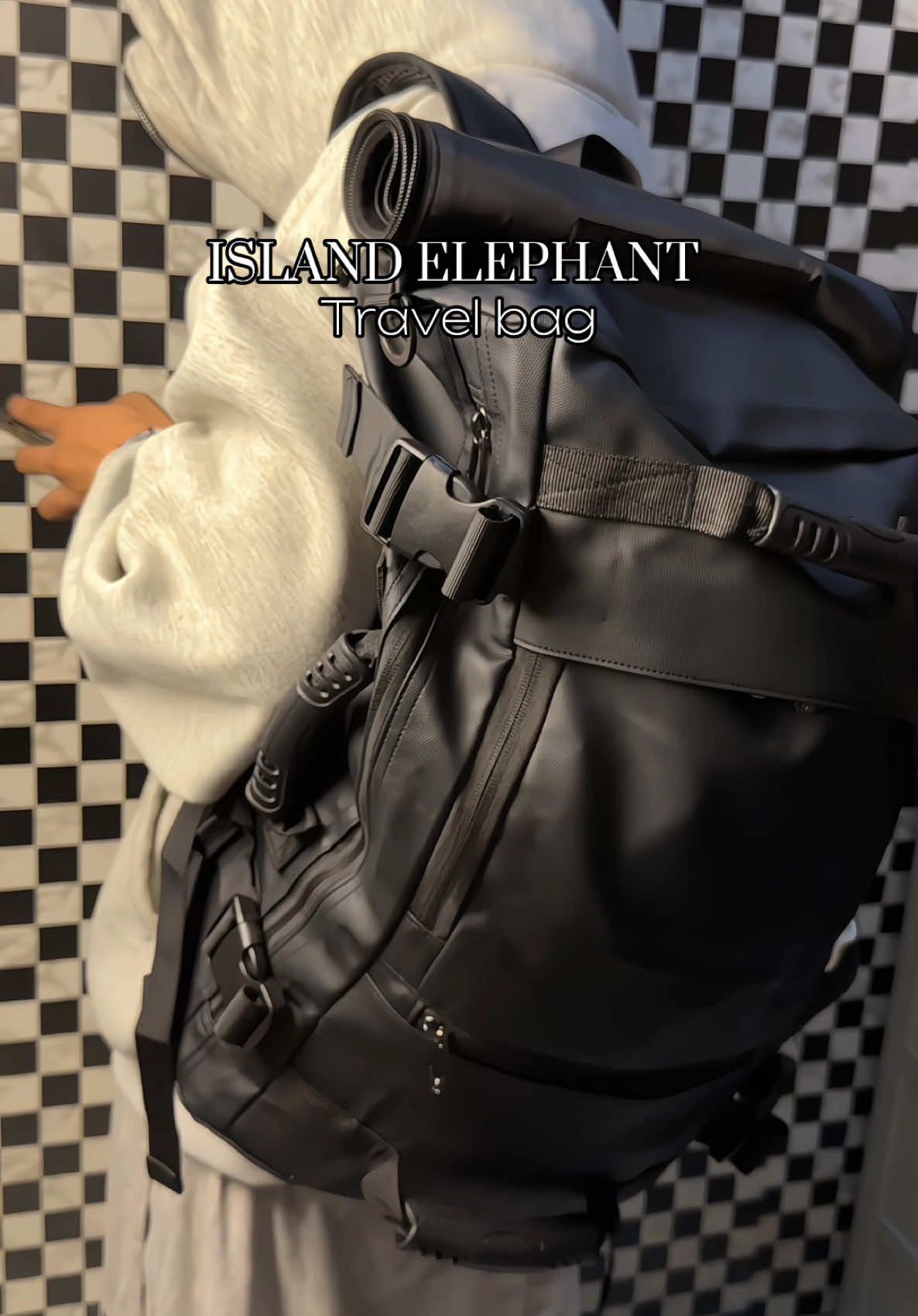 Waterproof travel bag 3in1 Grabe solid nito 🔥✨ #islandelephant #travelbag #backpack #travelbackpack #bagtravelwaterproof 