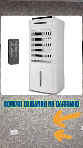 Climatizador de ar portatil 4 em 1 autonomia de 26h com controle remoto - BCLO5A - Britânia#climatizador #climatização 