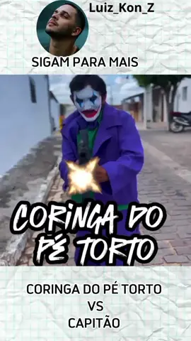 CORINGA DO PÉ TORTO  VS CAPITÃO AMÉRICA #comedia #humor 