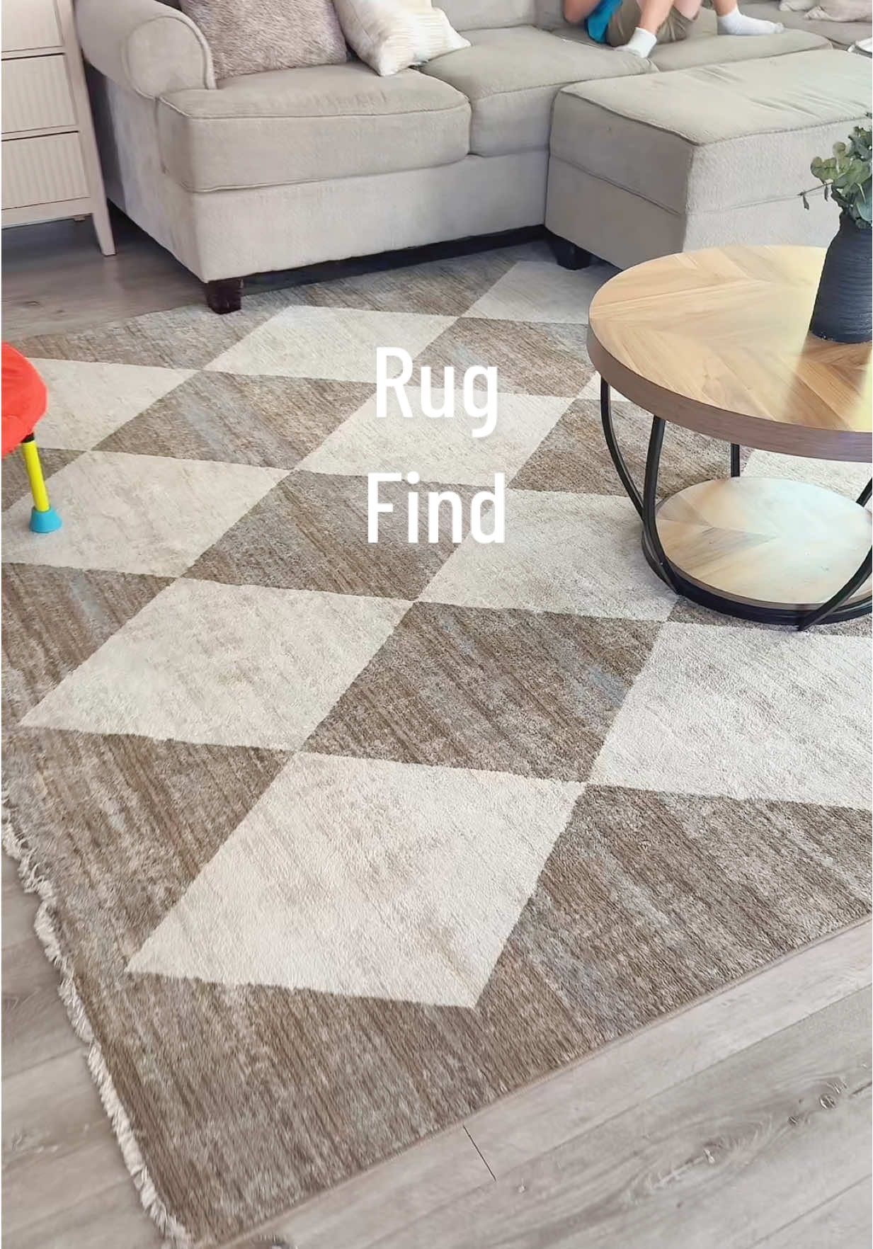 This rug is made to look good and handle family life ✨ #AreaRug #Rug #HomeDecor 