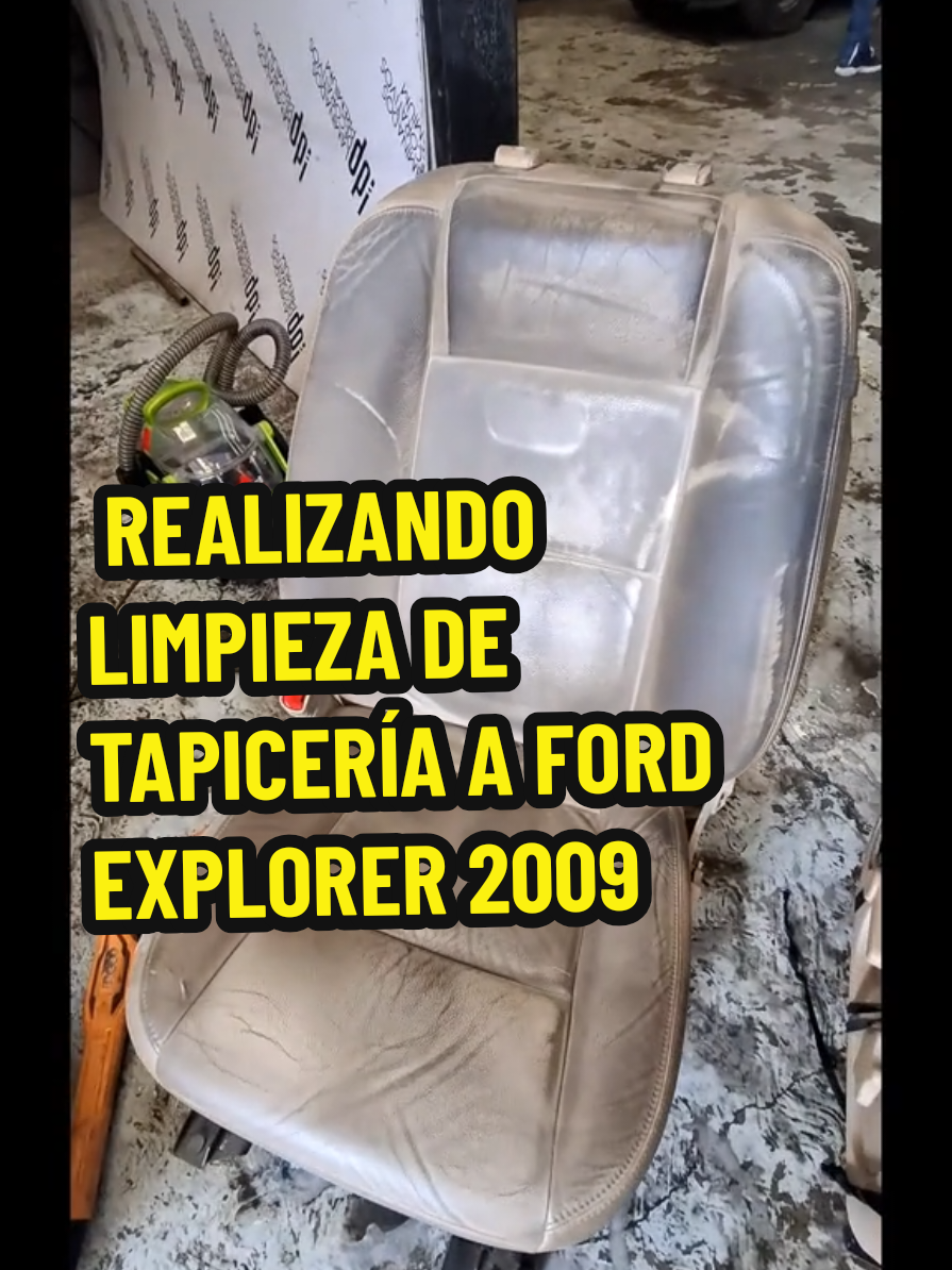 LIMPIEZA DE TAPICERÍA   FORD EXPLORER 2009 #latoneriaypintura #centroautomotrizteleferico #tureparacion #limpiezadetapiceria 