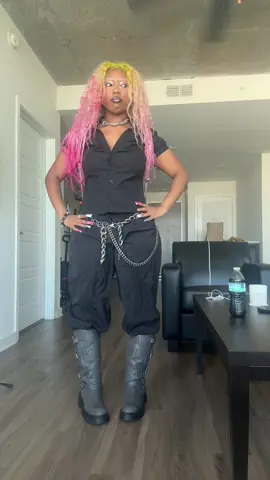 Monday, humiliation 😩 #OOTD #ootdfashion #alt #altfashion #altblackgirl 