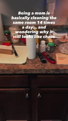 I’m contemplating just letting cheerios live on the floor at this point #momtruths #motherhood #sahmlife 