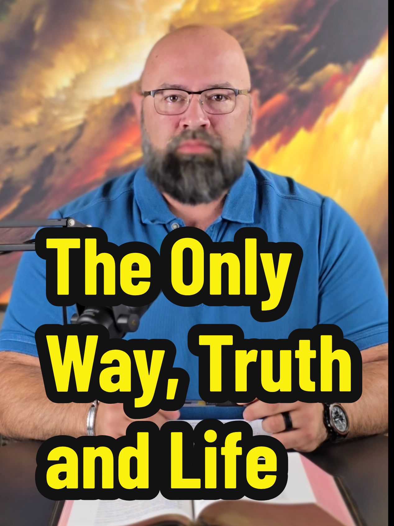 Stop falling for the lie that your way is better or you have your own truth, or that you should live life your own way.  Jesus is the Way, the Truth. and the Life and no one gets to the Father except through Him.