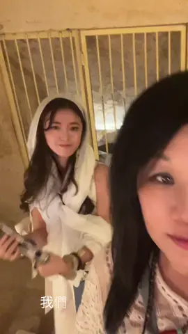 金字塔裡竟然傳出外星語歌聲🤣⋯⋯深入金字塔內部！ #雷光霏 #風翊崚  #D3研究室 