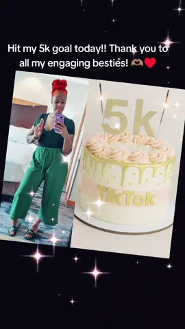 Let's Go! I've been posting and engaging consistently since I started this TT journey in June! 10k here I come! #5k #levelup #friend #engagement #fypage 