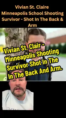 Vivian St. Clair - Minneapolis Shooting Survivor Shot In The In The Back And Arm. #Minneapolis #Survivor #Update #News #Victim