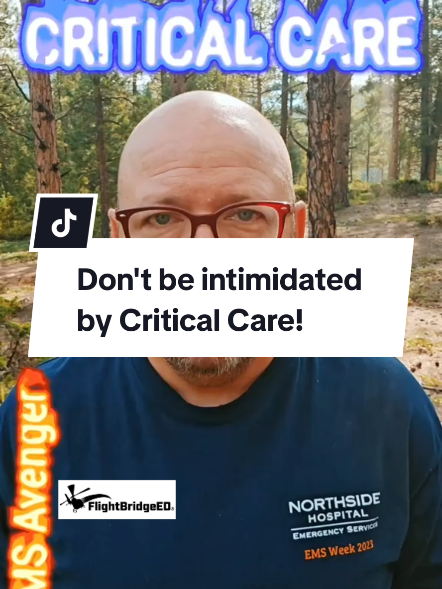 You don't know anything until you learn it! Critical Care is only intimidating because you don't know it yet. I have no financial relationship to FlightBridge, but I recommend FlightBridgeED for critical care courses. Link in my bio. #EMS #Paramedics #CriticalCare @flightbridgeed 