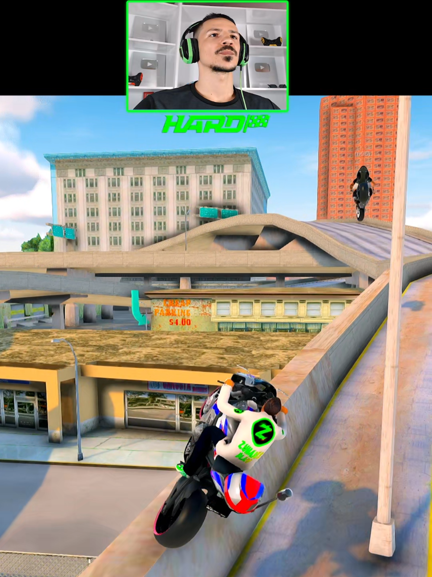 Ele achou que o zumans errou na avenida e se escondeu nessa fuga insana no gta #forupage #gta #game #fypシ゚