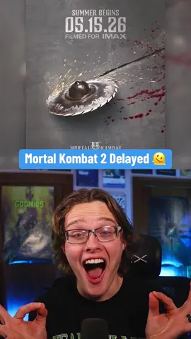 Mortal Kombat 2 Delayed 🫠 #mortalkombat #mortalkombat2 #dravenreacts #reaction #warnerbros @Mortal Kombat 