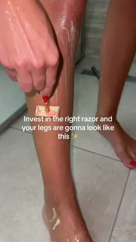 Shaving tip: It's not you, it's your razor. 🫧