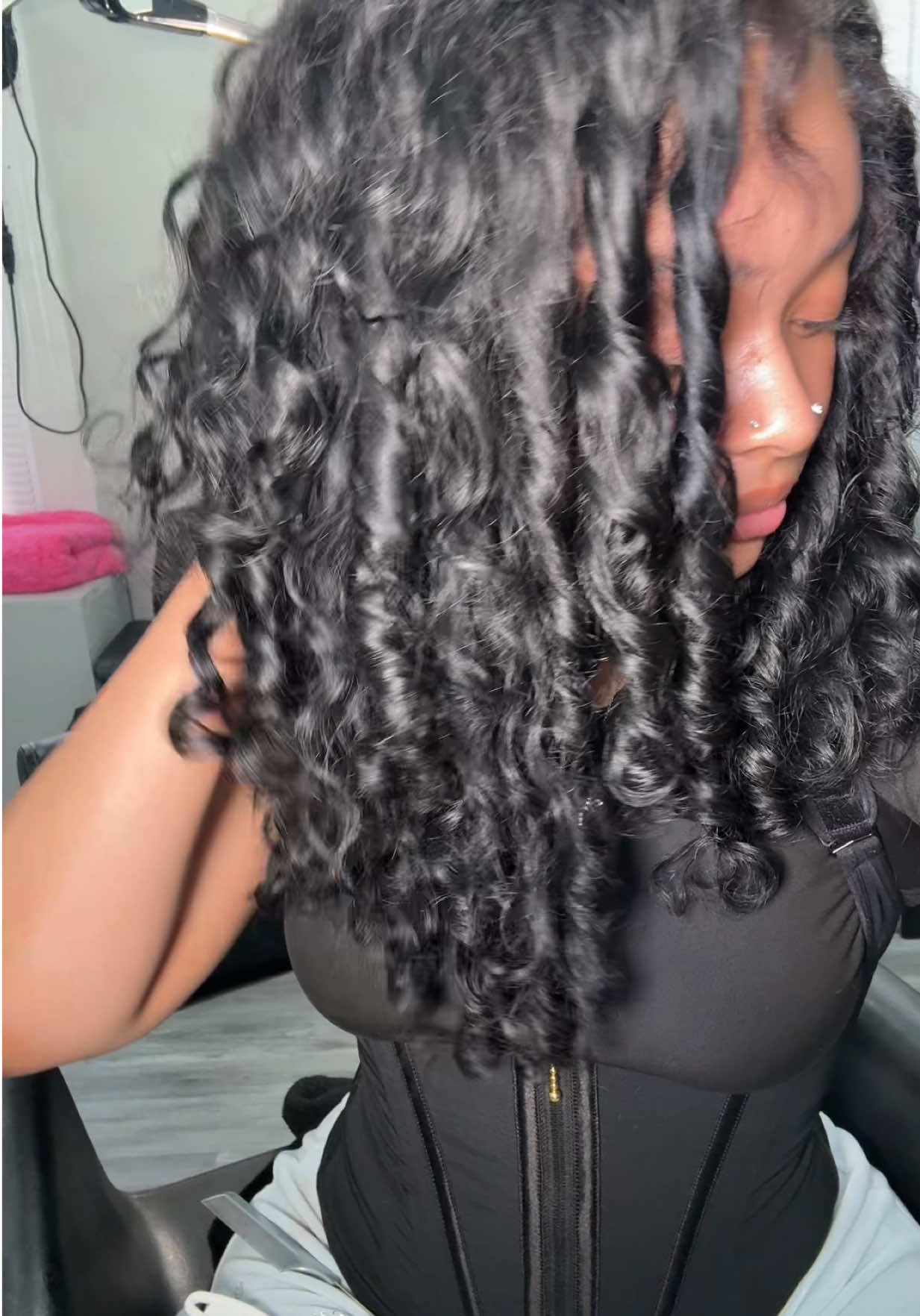 I love me some juicy curls #baltimoretiktok #fypage #fyp 